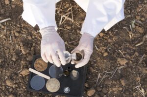Протокол за вземане на проби LAGA PN98 Вземане на проби от твърди вещества в почвата