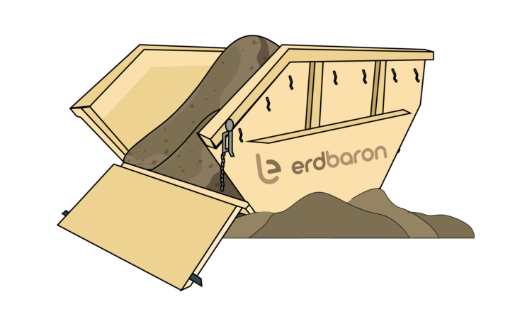 Erdaushub entsorgen Container