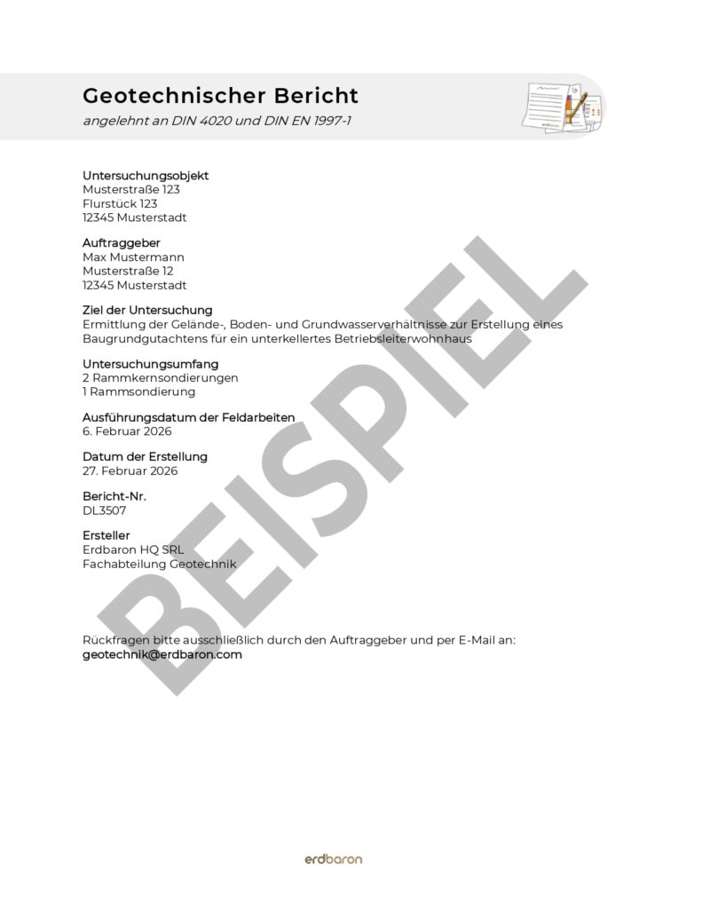 - Erdbaron analysiert, bewegt & entsorgt